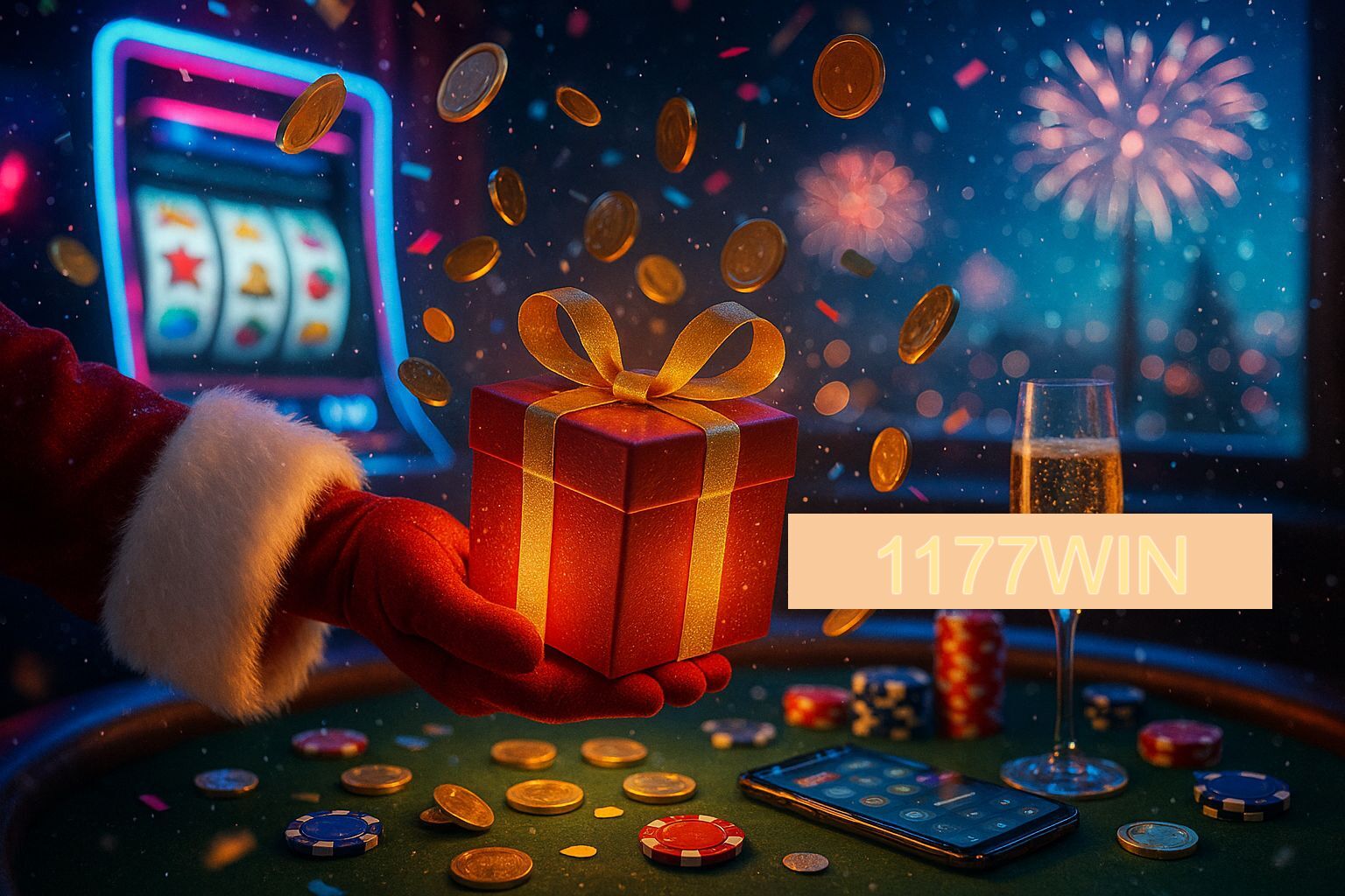 Promoções de Ano Novo no 1177WIN